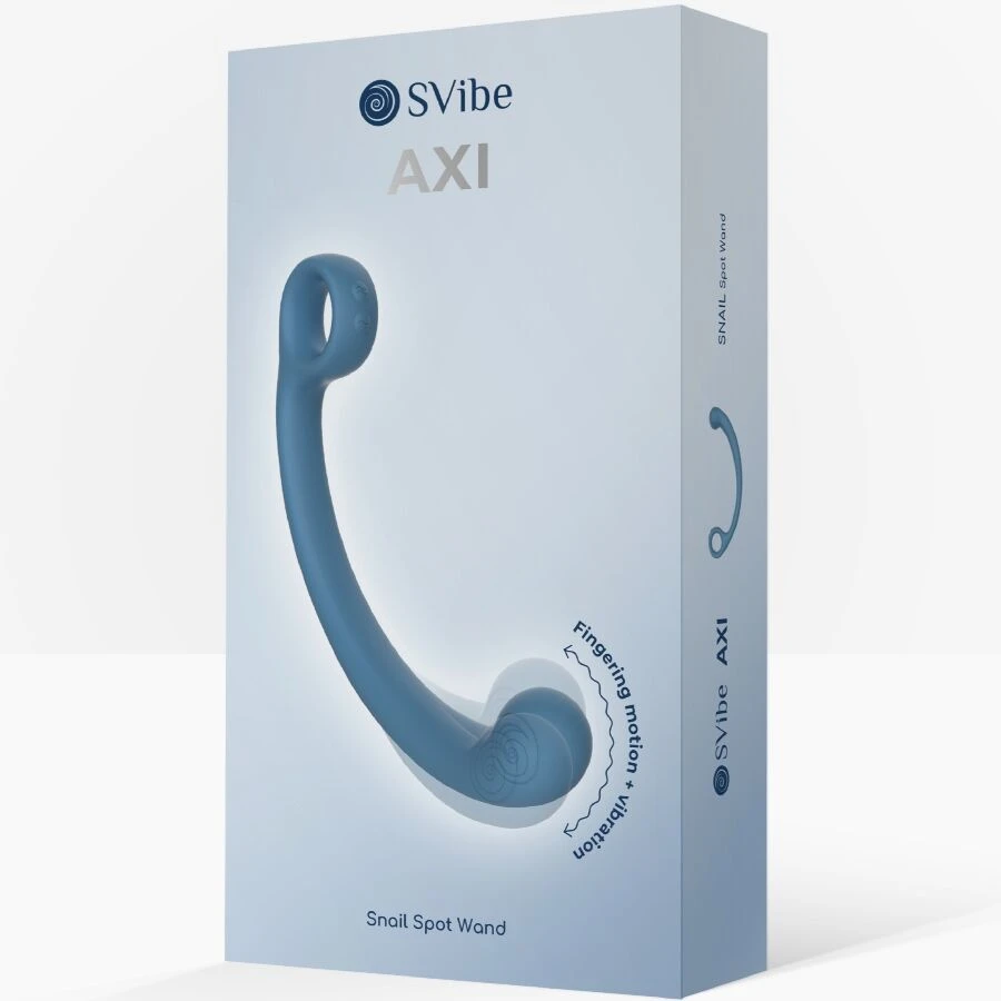 SNAIL VIBE - BACCHETTA PER MASSAGGIO VIBRANTE AXI BLU